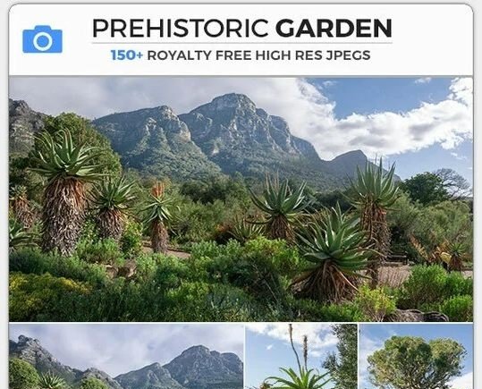 PHOTOBASH Prehistoric Garden