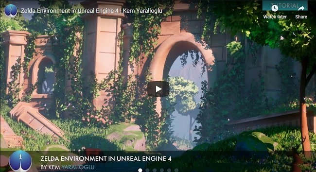 Gumroad Making a Zelda Environment in Unreal Engine 4