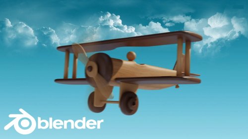 Animating The Plane Using Blender