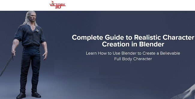 Victory3D Complete Guide to Realistic Character Creation in Blender