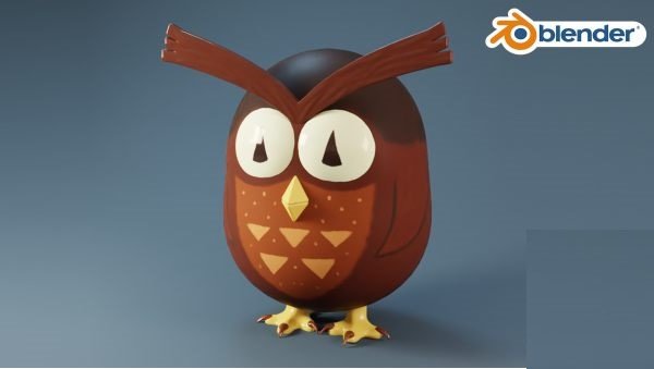 Skillshare Blender 3D Create a Cartoon Owl