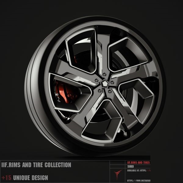 ArtStation Marketplace RIMS AND TIRES by IIF