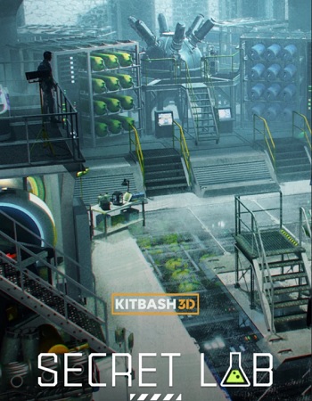 Kitbash3D Props Secret Labs