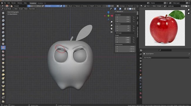 Skillshare Blender Sculpting Series Volume 1 2 Sculpting Objects With Character