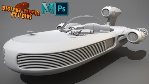 Maya 3D Masterclass Modeling a 3D Sci Fi Vehicle in Maya