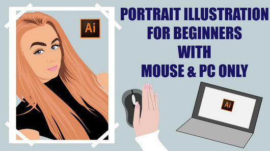 How to Draw Portrait in Adobe Illustrator for Beginners