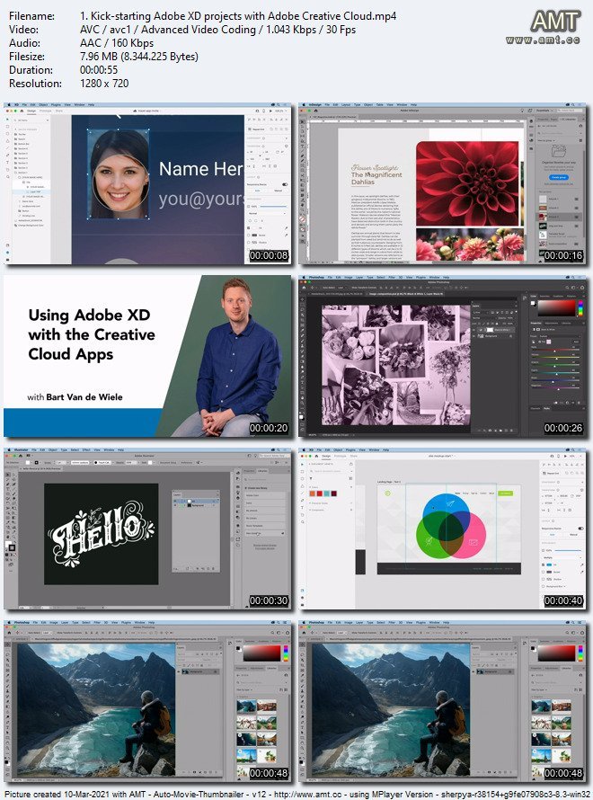 Using Adobe XD with the Creative Cloud Apps
