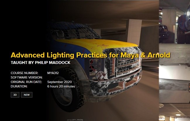 FXPHD MYA312 Advanced Lighting Practices for Maya Arnold