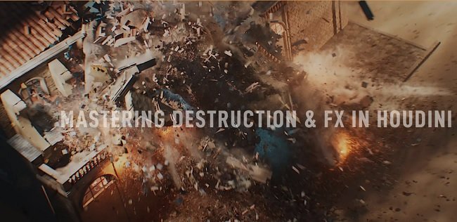 Rebelway Mastering Destruction FX in Houdini Complete