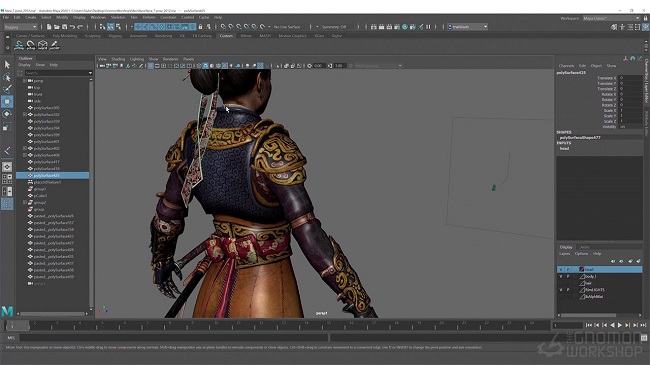 The Gnomon Workshop Character Rigging In Maya For Game Production
