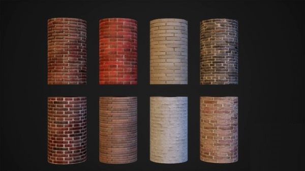 Unreal Engine Marketplace City Brick Wall 4K Material Pack
