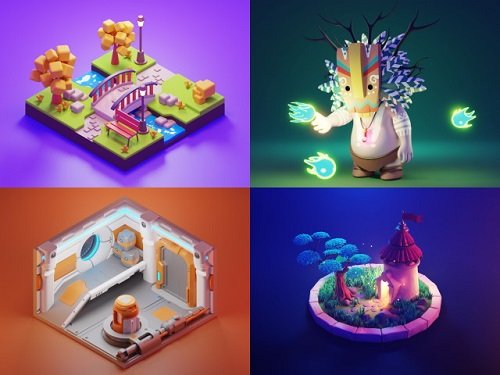 3D Characters and Illustrations in Blender 2 9