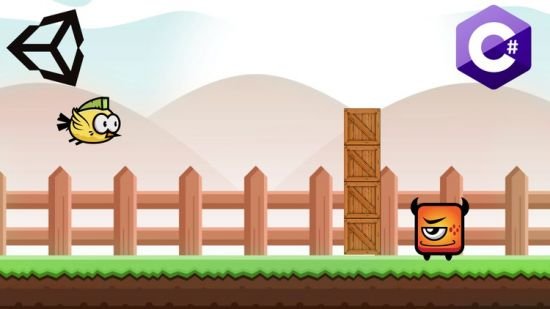 Learn to make a 2D Angry Bird like game using Unity C