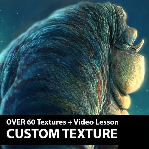 CreatureArtTeacher Creature Elephant Skin Texture Pack Video by Aaron Blaise