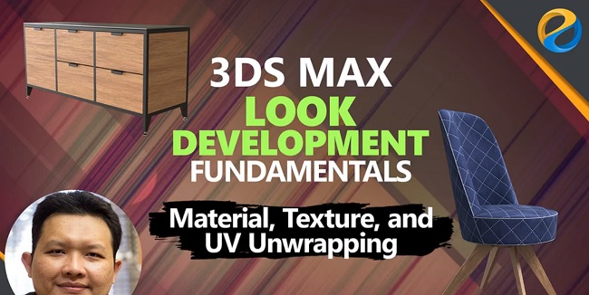 Skillshare 3ds Max Look Development Fundamentals Material Texture UV Unwrapping