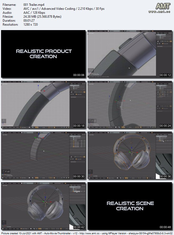 Realistic Product Creation in Blender