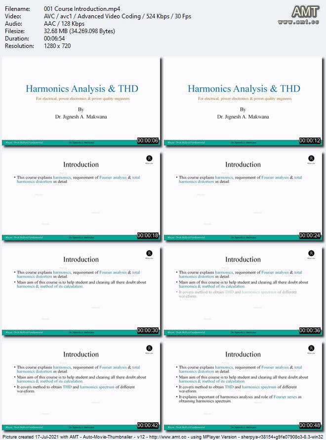 Harmonics Analysis & THD with MATLAB
