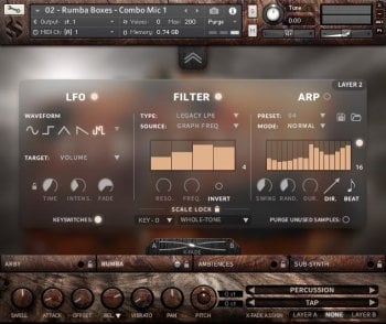 Soundiron Hopkin Instrumentarium: Rumba Boxes KONTAKT screenshot