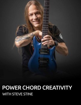 GuitarZoom Power Chord Creativity with Steve Stine TUTORiAL screenshot