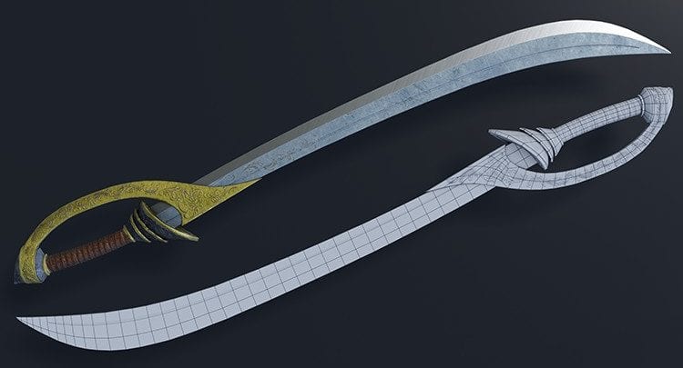Blender 2 8 for beginners Sword creation