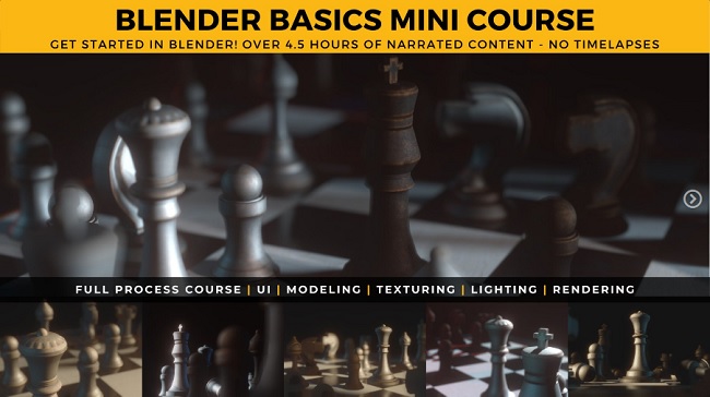 Artstation Blender Basics Mini Course