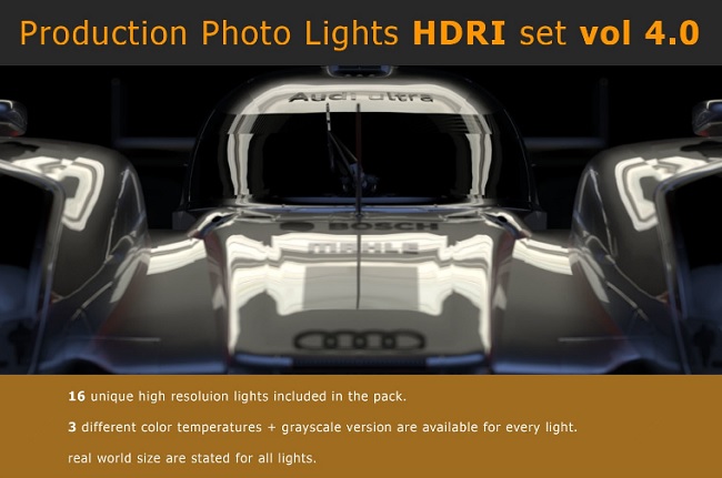 ArtStation Photo Studio Light Plates HDRI vol 4 0