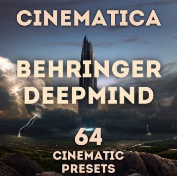 LFO Store Behringer DeepMind 6 12 Cinematica 64 Cinematic Presets for DeepMind SYX