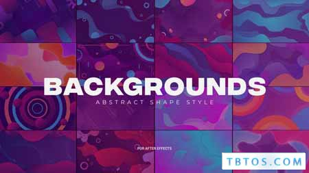 Videohive Abstract Shapes Backgrounds
