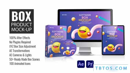 Videohive Box Product Mock up