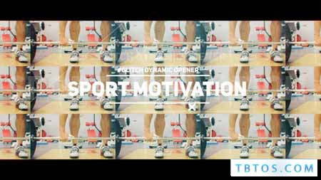 Videohive Dynamic Glitch Opener Sport Motivation