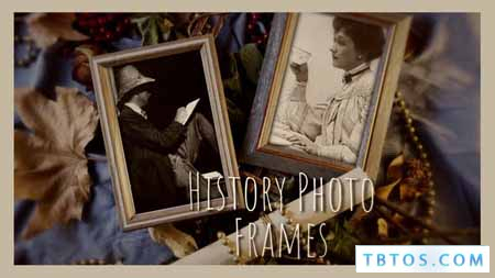 Videohive History Photo Frames Cinematic Opener