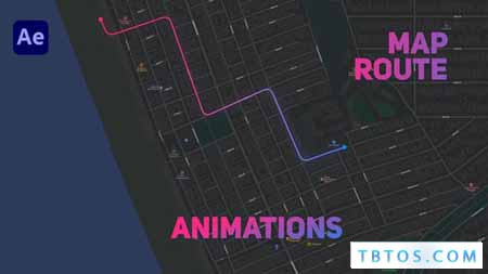Videohive Map Route Animations
