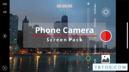 Videohive Phone Camera Screen Pack