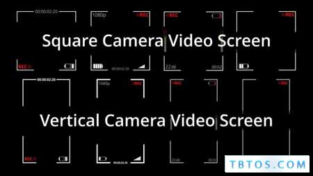 Videohive Square and Vertical Video Recording Screen