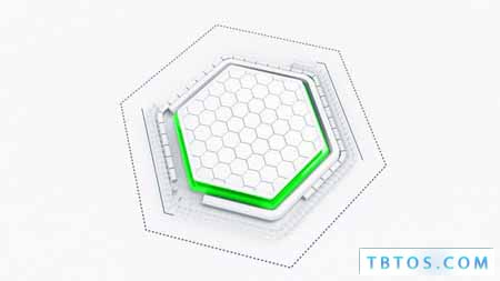 Videohive Tech Hexagon Logo