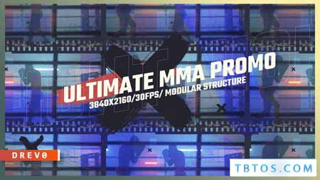 Videohive Ultimate MMA Promo Intro Sport Trailer Boxing Fight Night UFC Marathon Dynamic Run Online