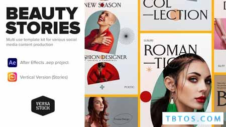 Videohive Vertical Fashion Apparel Beauty Stories
