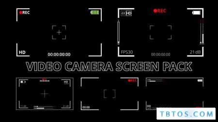 Videohive Video Camera Screen Pack