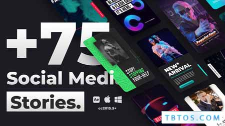 Videohive 75 Social Media Stories