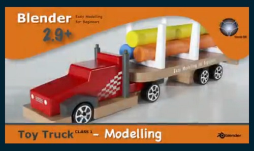 Skillshare Modelling a Toy Truck made easy Using Blender 3D Class 1 Modelling