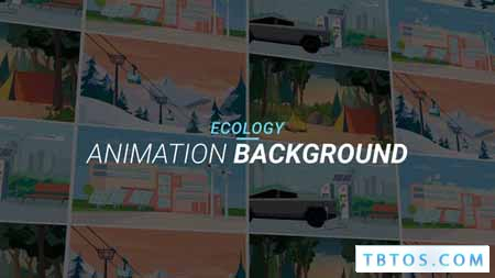 Videohive Ecology Animation background
