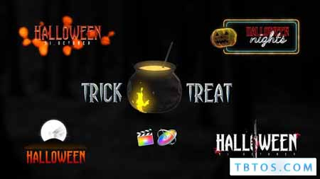 Videohive Halloween Scary Titles