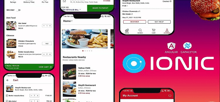 Ionic 5 From Beginner to Advanced Build Food Delivery App