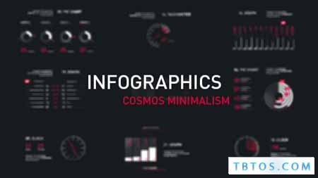 Videohive Infographics Cosmos Minimalism
