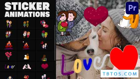 Videohive Love Lyric Animations Premiere Pro MOGRT