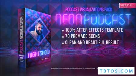 Videohive Neon Podcast Audio and Music Visualizations Tool V01