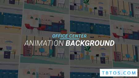 Videohive Office center Animation background