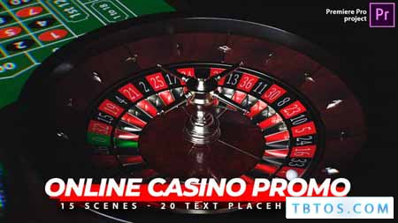 Videohive Online Casino Promo Online Roulette Intro Slot Machine Game Poker App Premiere Pro