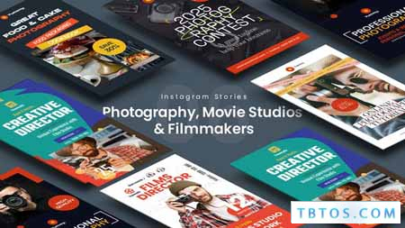 Videohive Photography Movie Studios Filmmakers Instagram Stories