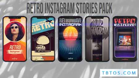 Videohive Retro Instagram Stories Pack